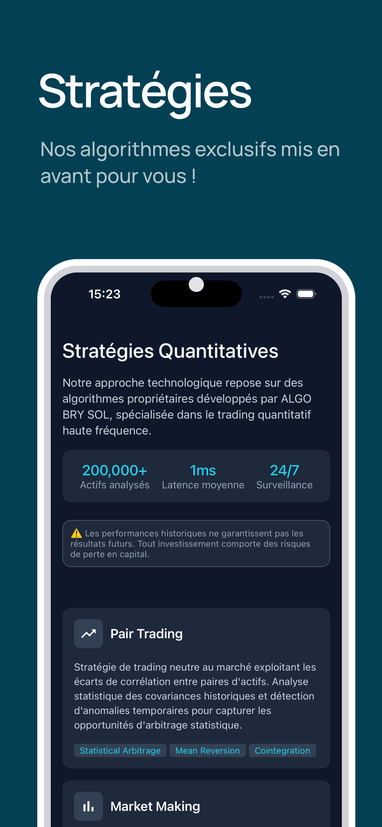 OneFutur Invests - Dashboard principal