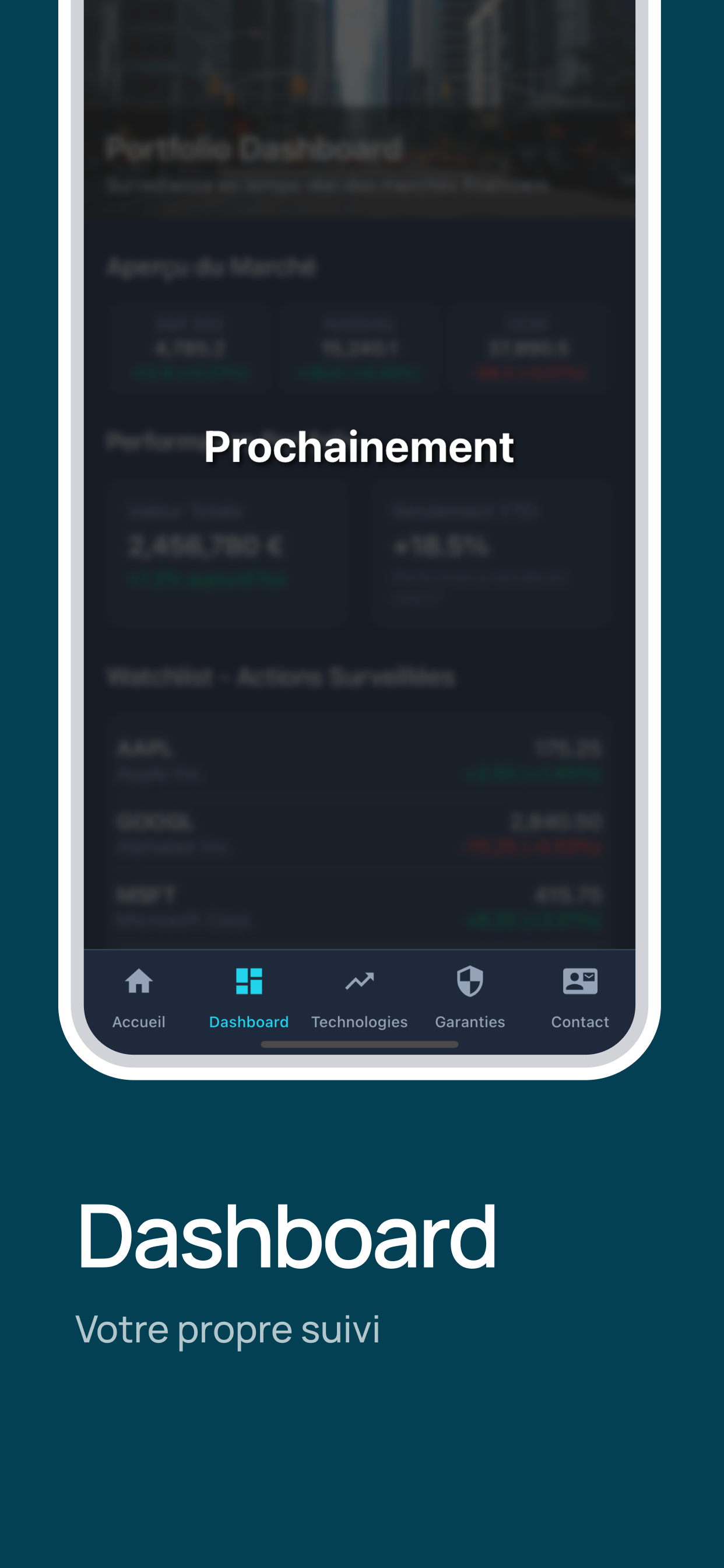 Stratégies Quantitatives - Algorithmes exclusifs